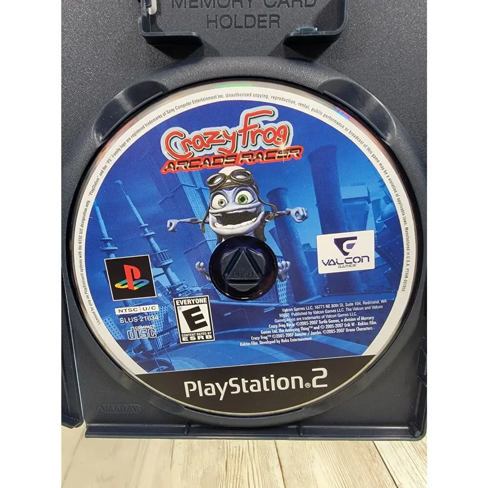 Crazy Frog Arcade Racer (Sony PlayStation 2, 2007) Complete